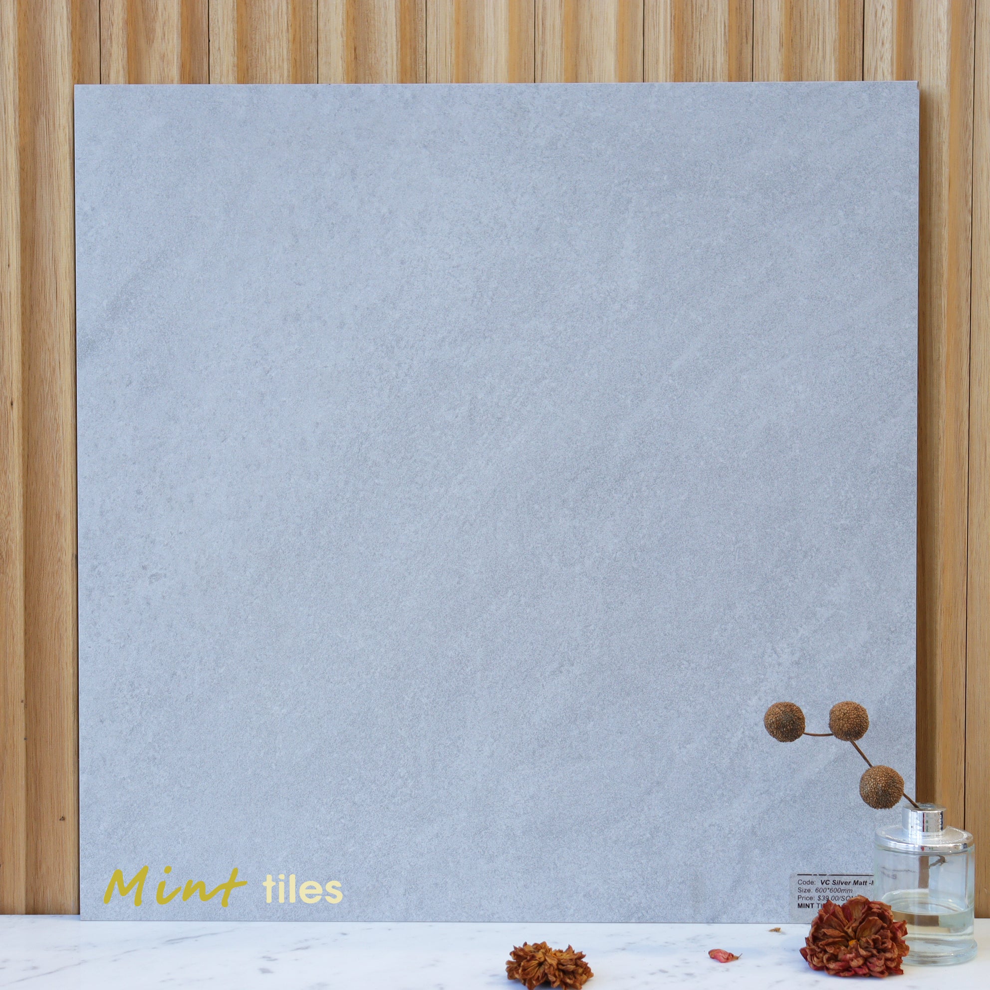 VC Silver Matt – Mint Tiles